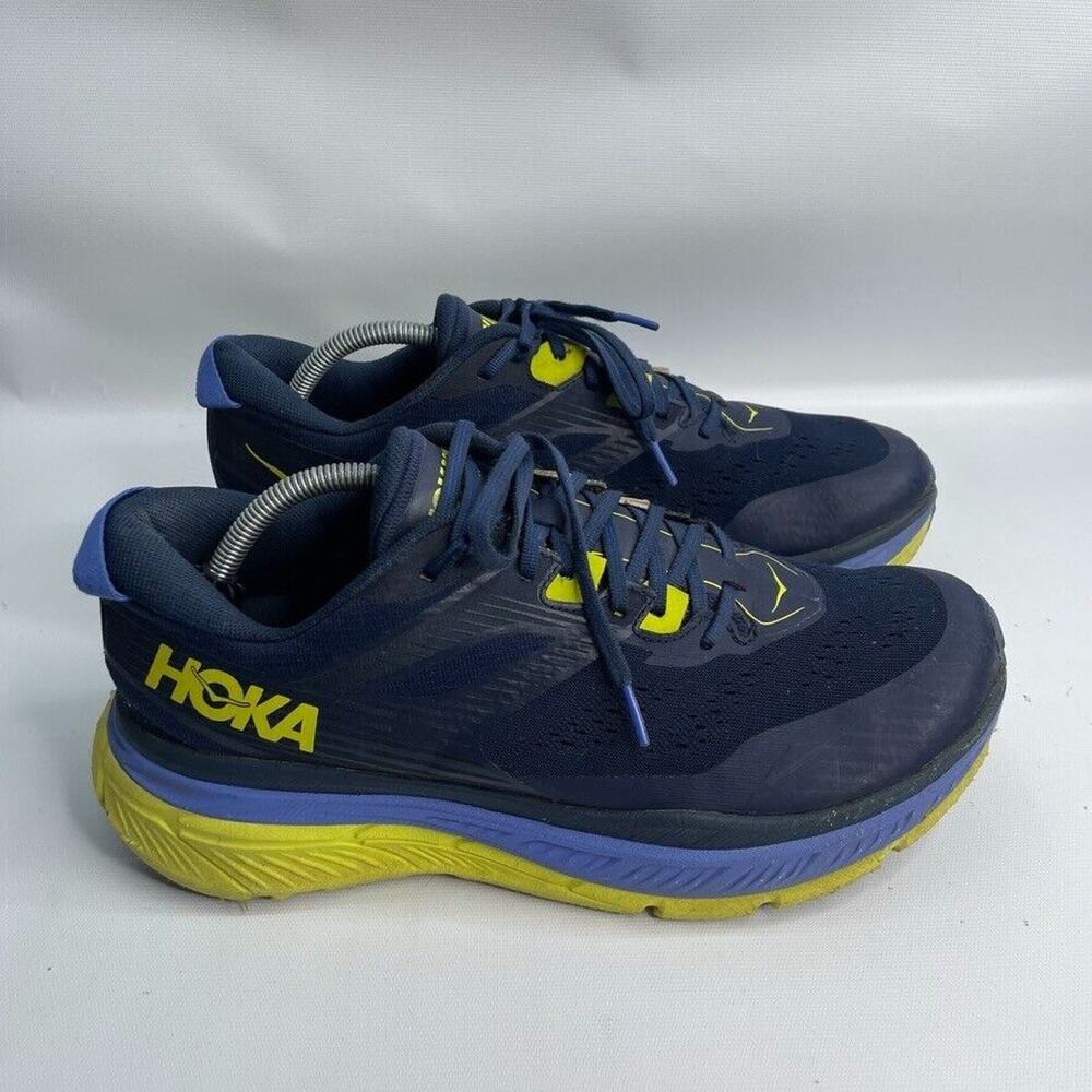 Hoka One One Mens Stinson ATR 6 Shoes Blue Size 11.5 M
